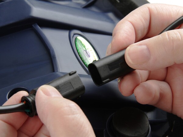 Sargent Plug-N-Play Heat for the BMW K 1600 Bagger.